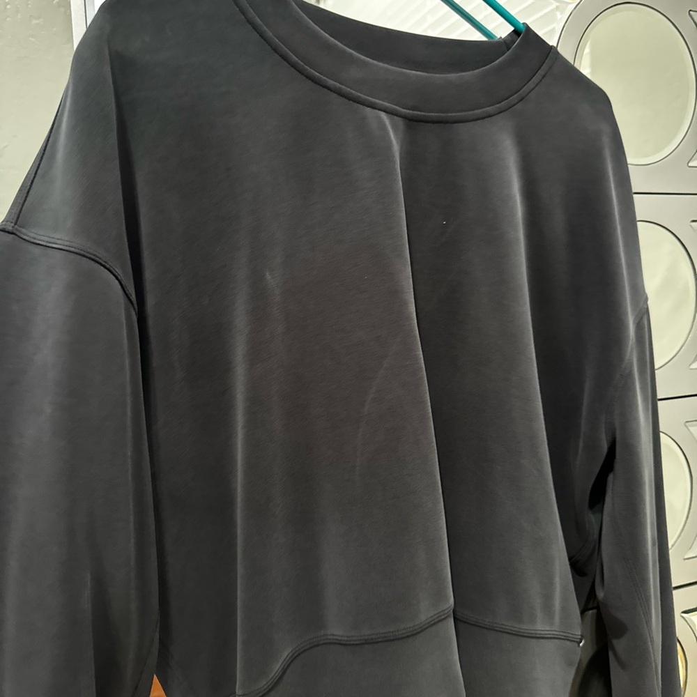 lululemon athletica Charcoal Gray Sweatshirt